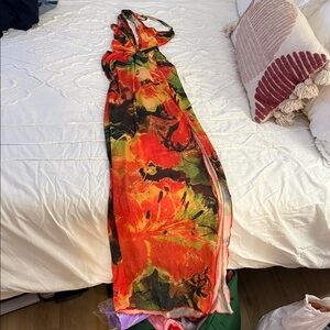 PrettyLittleThing Multicolor Floral Dress